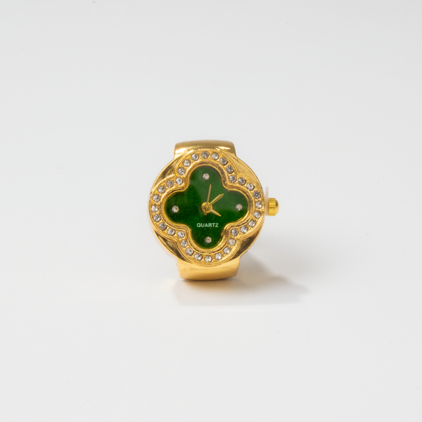 CLEEF ANILLO | ORO VERDE