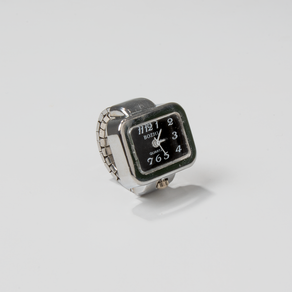 VINTAGE ANILLO | PLATA NEGRO