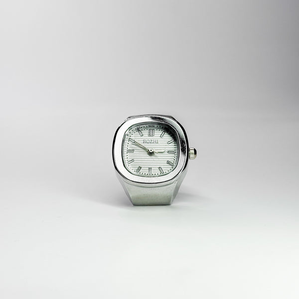 NAUTILUS ANILLO | PLATA BLANCO
