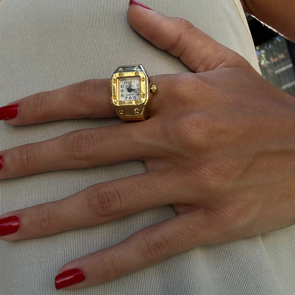 SANTOS ANILLO | ORO BLANCO