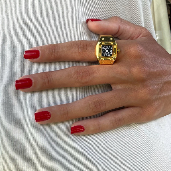SANTOS ANILLO | ORO NEGRO