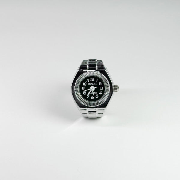 MILANO ANILLO | PLATA NEGRO