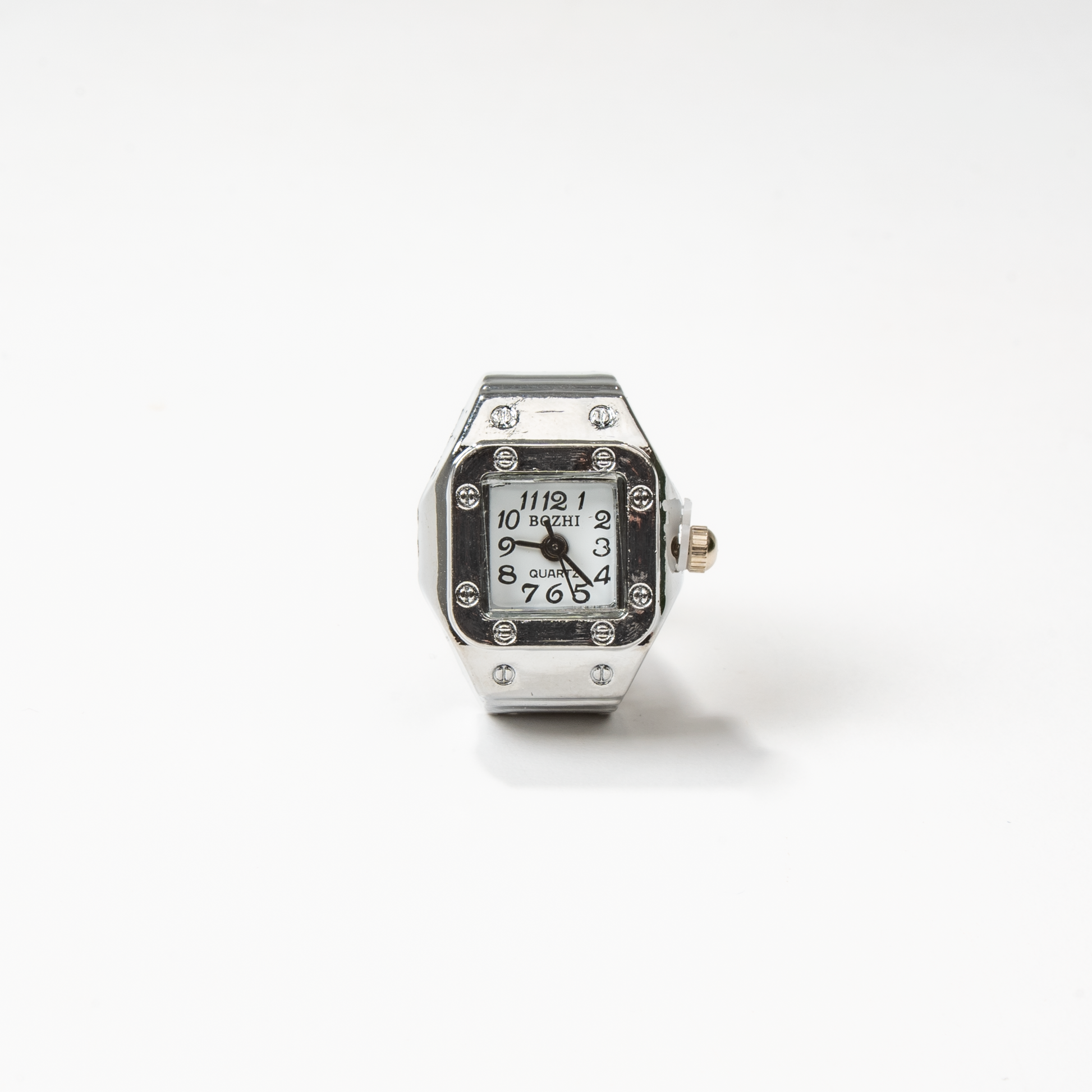 SANTOS ANILLO | PLATA BLANCO