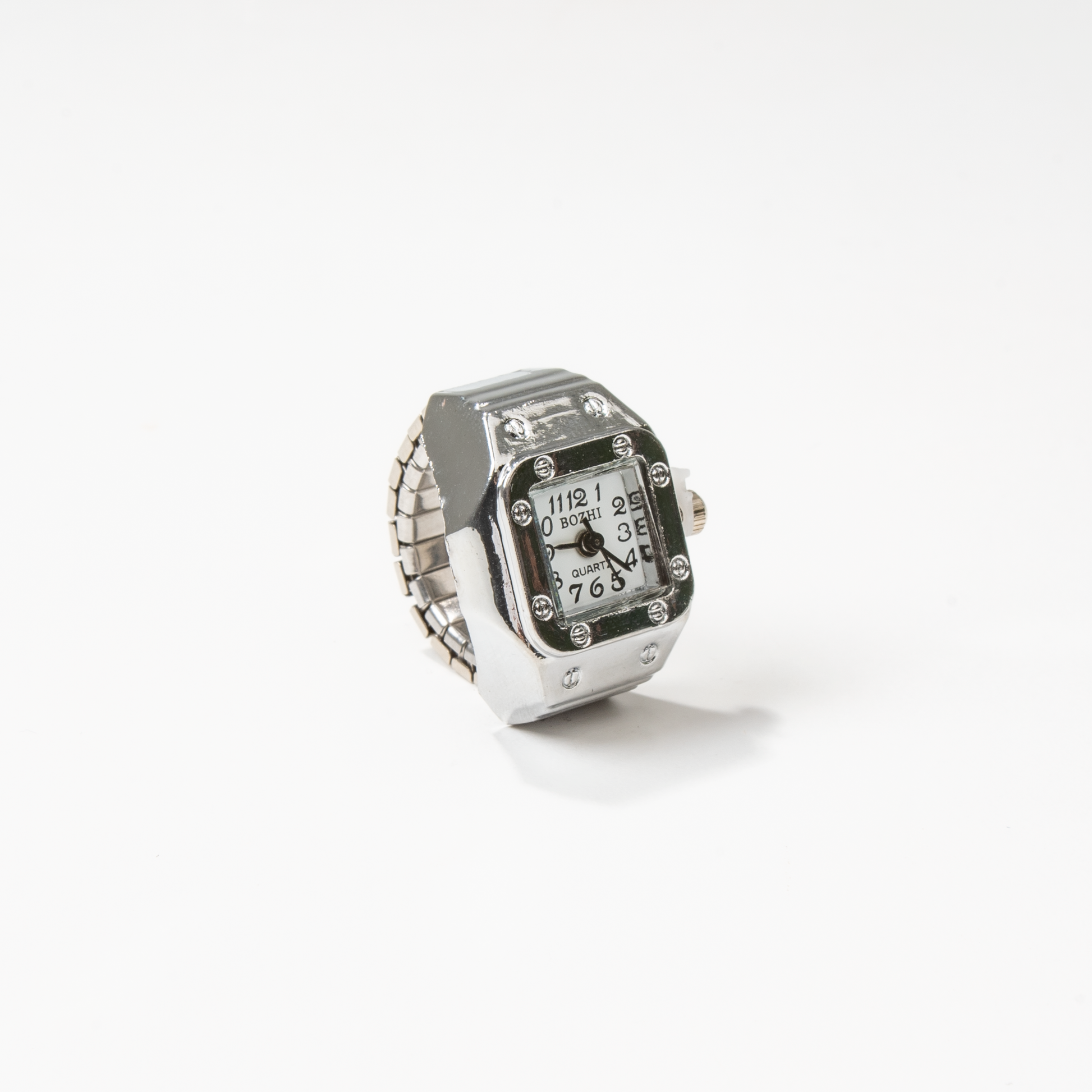 SANTOS ANILLO | PLATA BLANCO