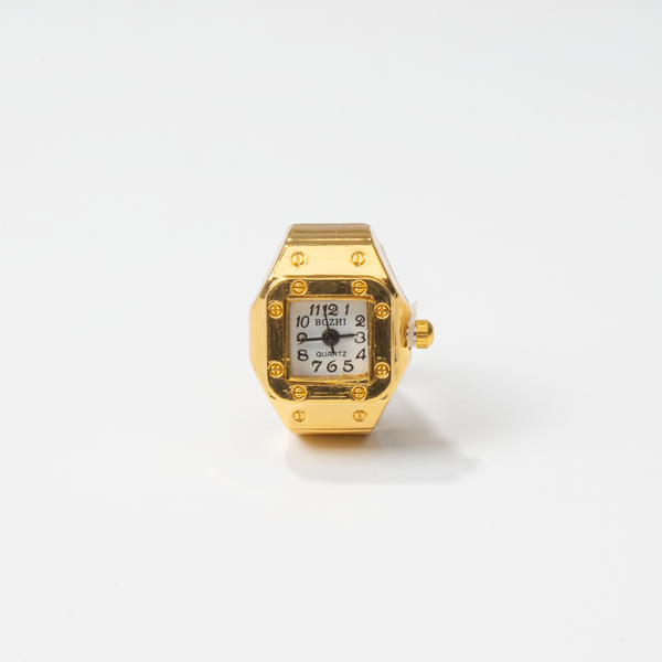 SANTOS ANILLO | ORO BLANCO