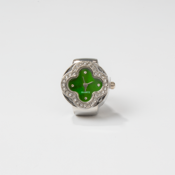 CLEEF ANILLO | PLATA VERDE