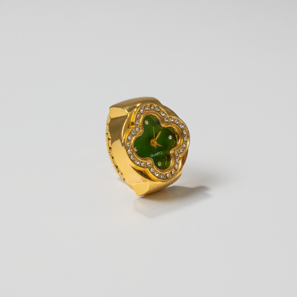 CLEEF ANILLO | ORO VERDE
