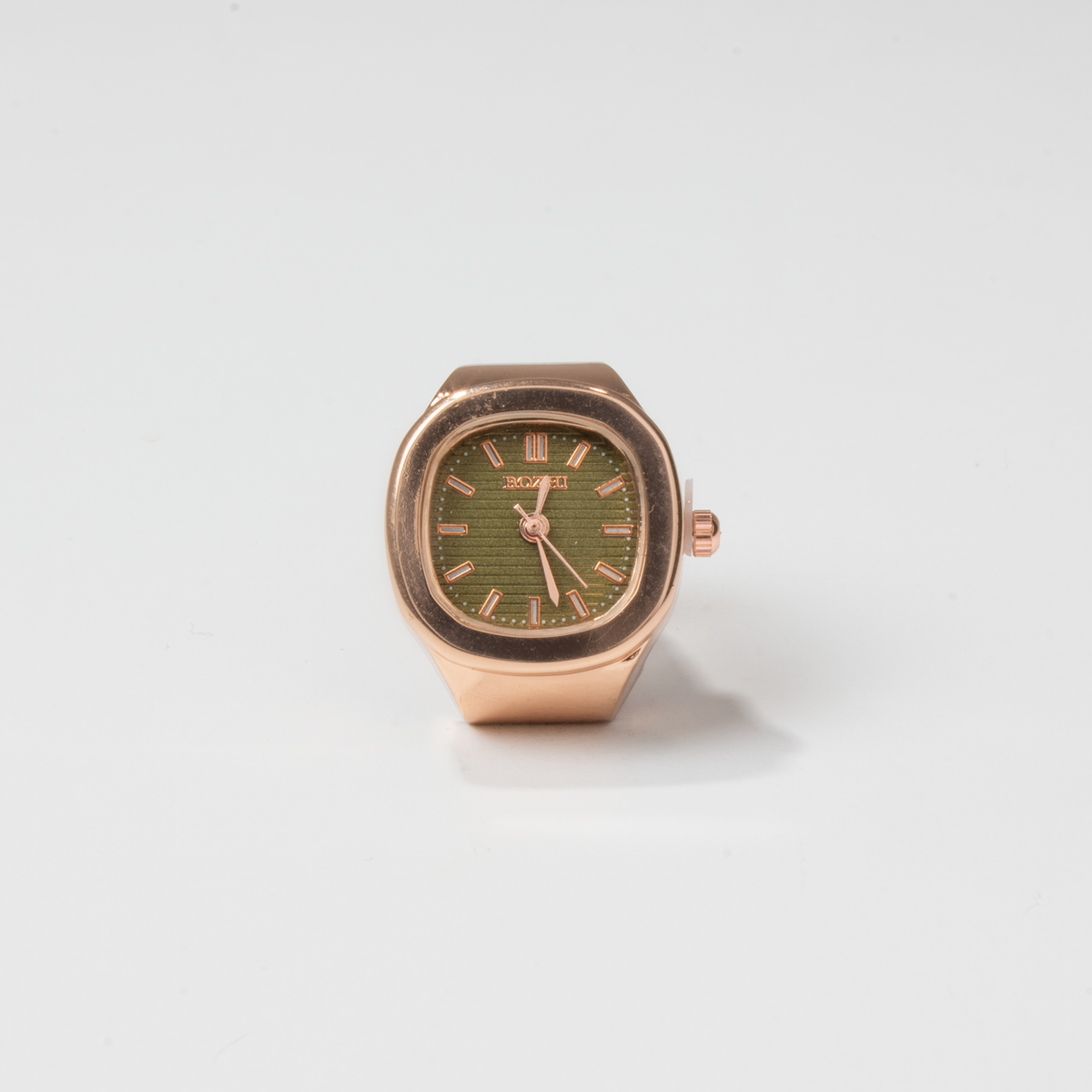 Anillo reloj Nautilus Oro Rosa Blanco — Bozhi Time