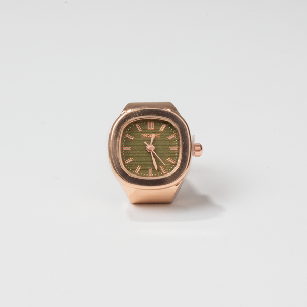 NAUTILUS ANILLO | ORO ROSA VERDE
