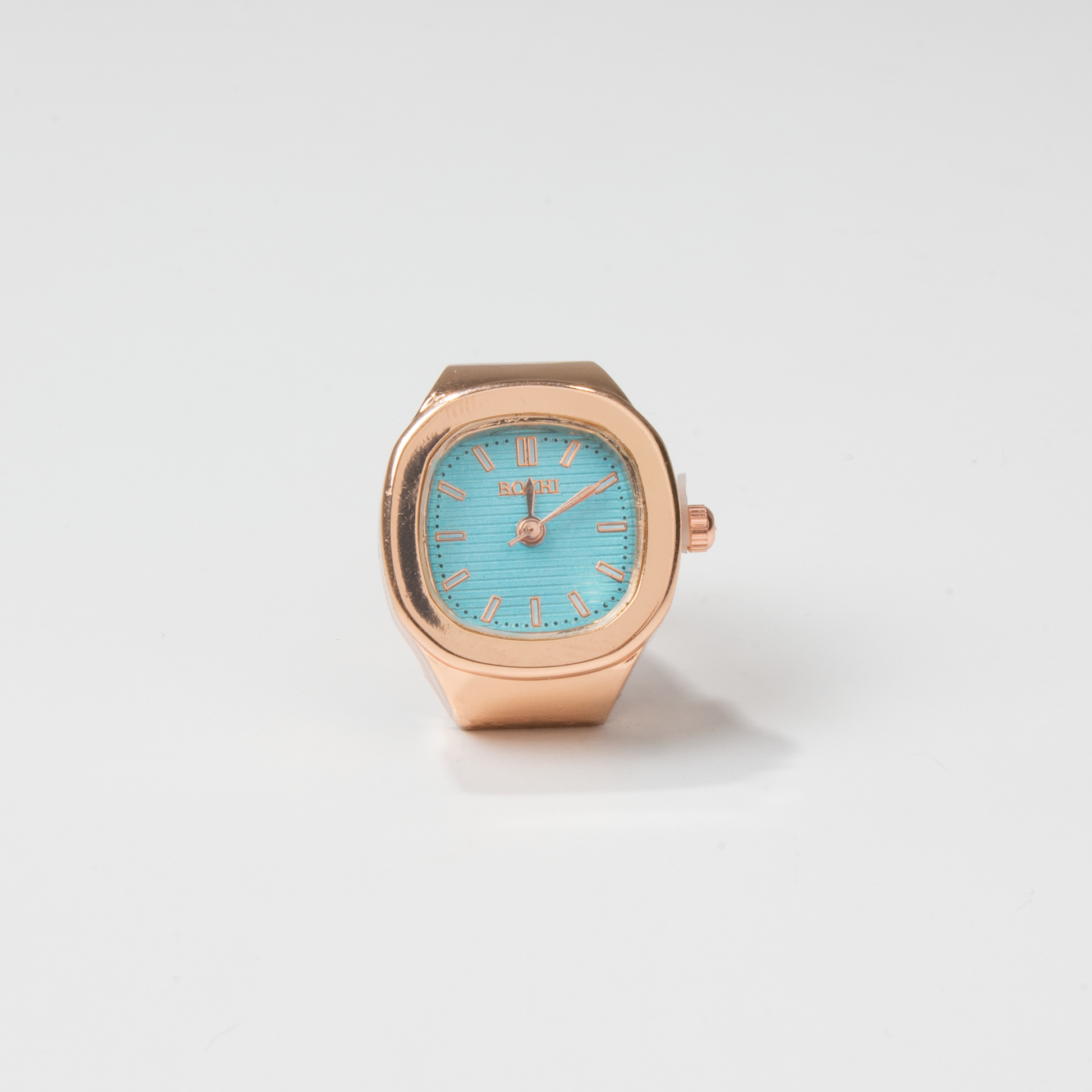 NAUTILUS ANILLO | ORO ROSA AZUL