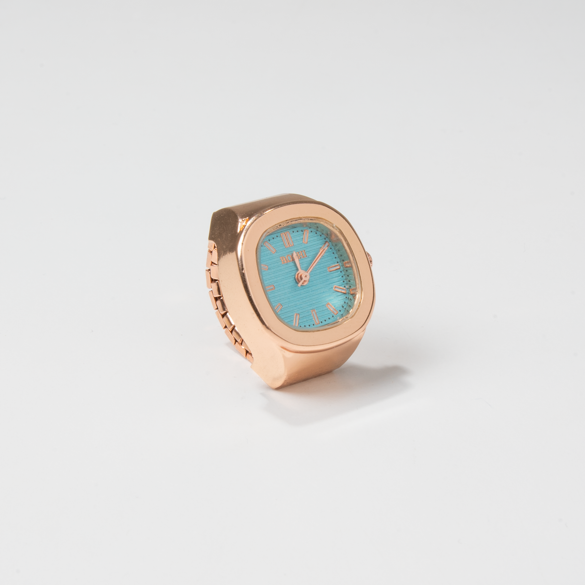 NAUTILUS ANILLO | ORO ROSA AZUL