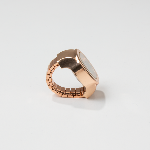 NAUTILUS ANILLO | ORO ROSA AZUL