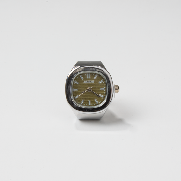 NAUTILUS ANILLO | PLATA VERDE