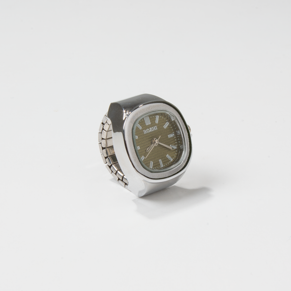NAUTILUS ANILLO | PLATA VERDE