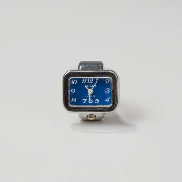 VINTAGE ANILLO | PLATA AZUL