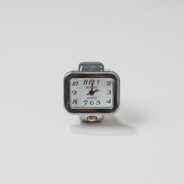 VINTAGE ANILLO | PLATA BLANCO