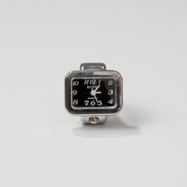 VINTAGE ANILLO | PLATA NEGRO