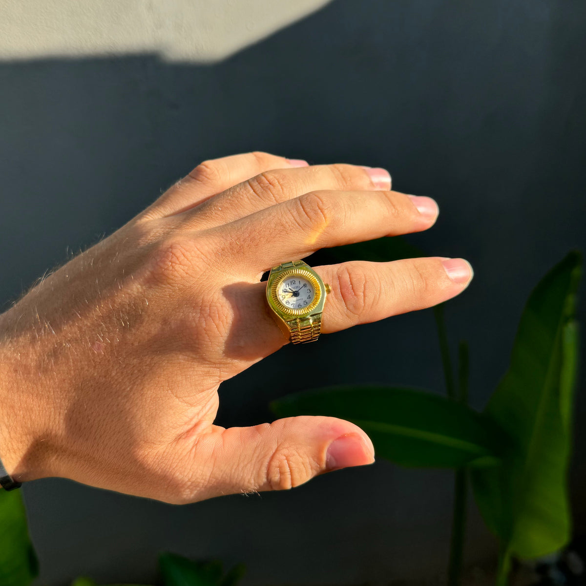 Anillo reloj Milano Oro Blanco — Bozhi Time (imagen 2)