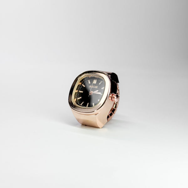 NAUTILUS ANILLO | ORO ROSA NEGRO