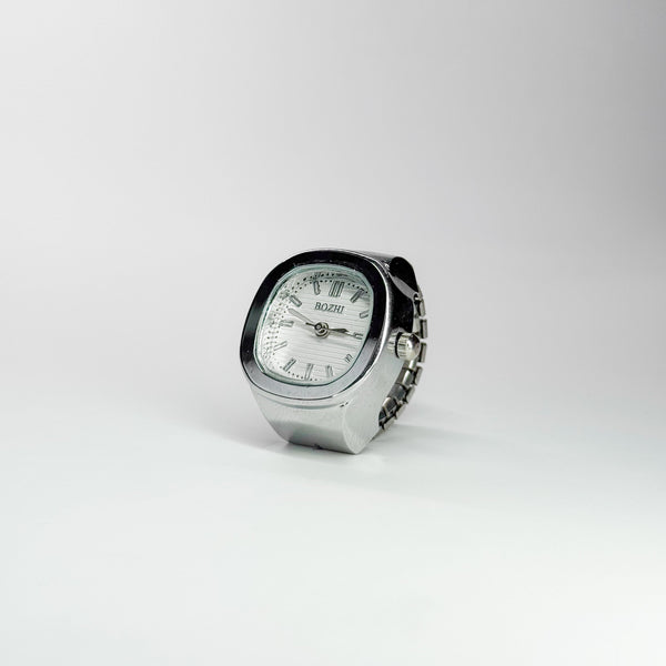 NAUTILUS ANILLO | PLATA BLANCO