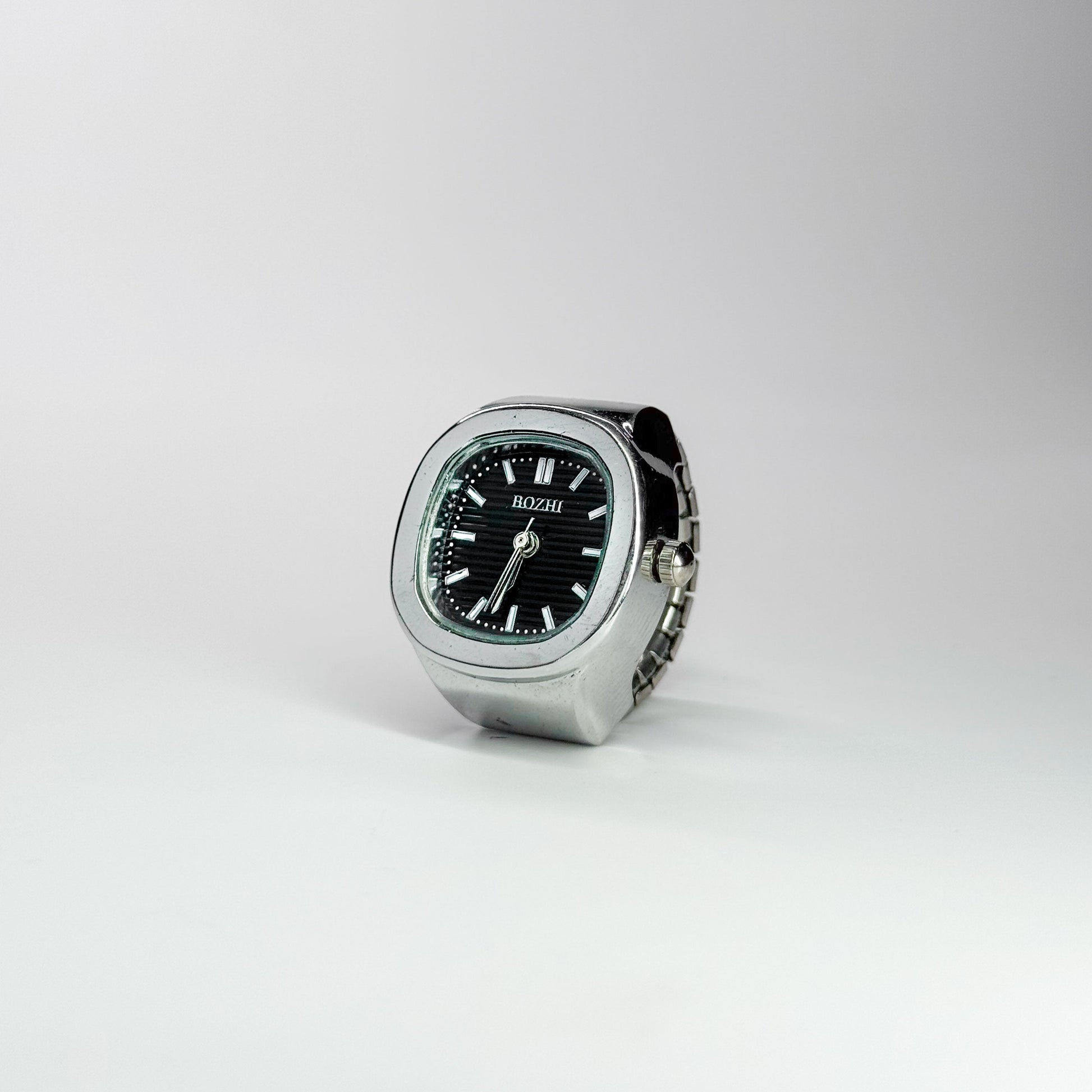NAUTILUS ANILLO | PLATA NEGRA
