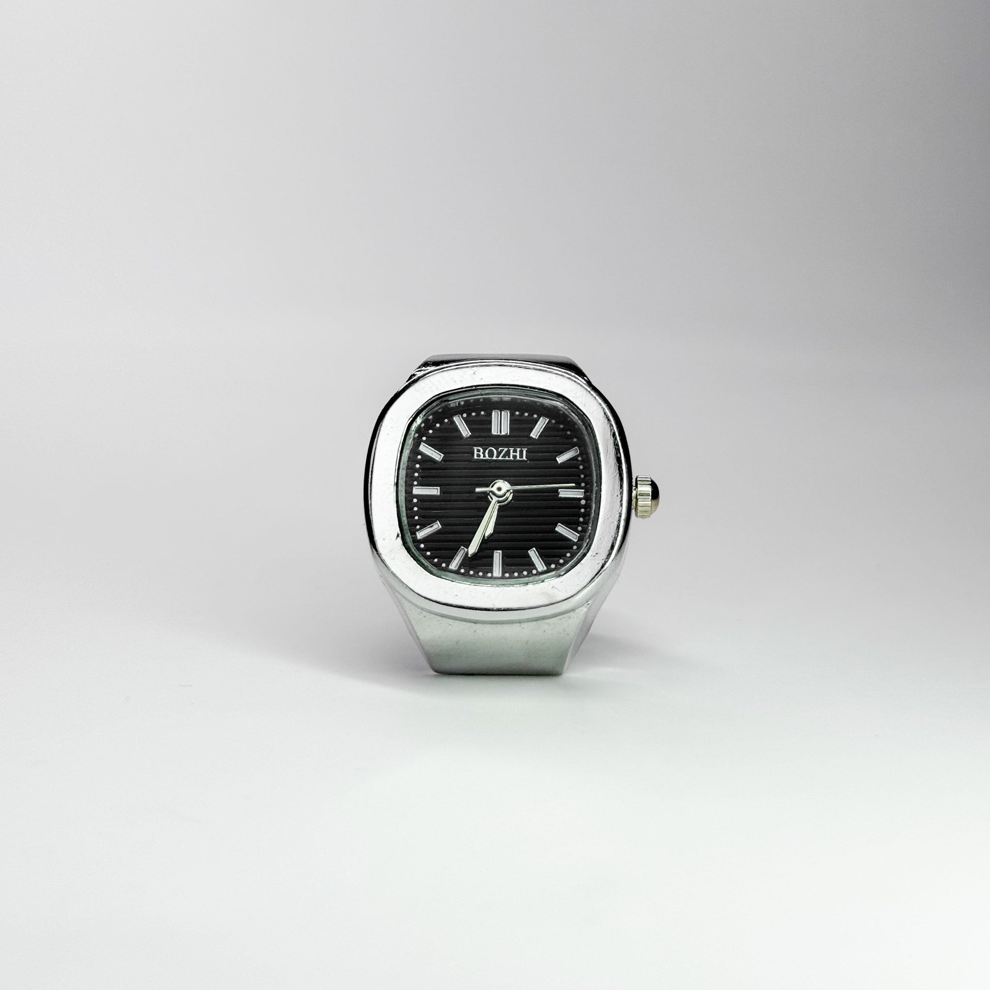 NAUTILUS ANILLO | PLATA NEGRA