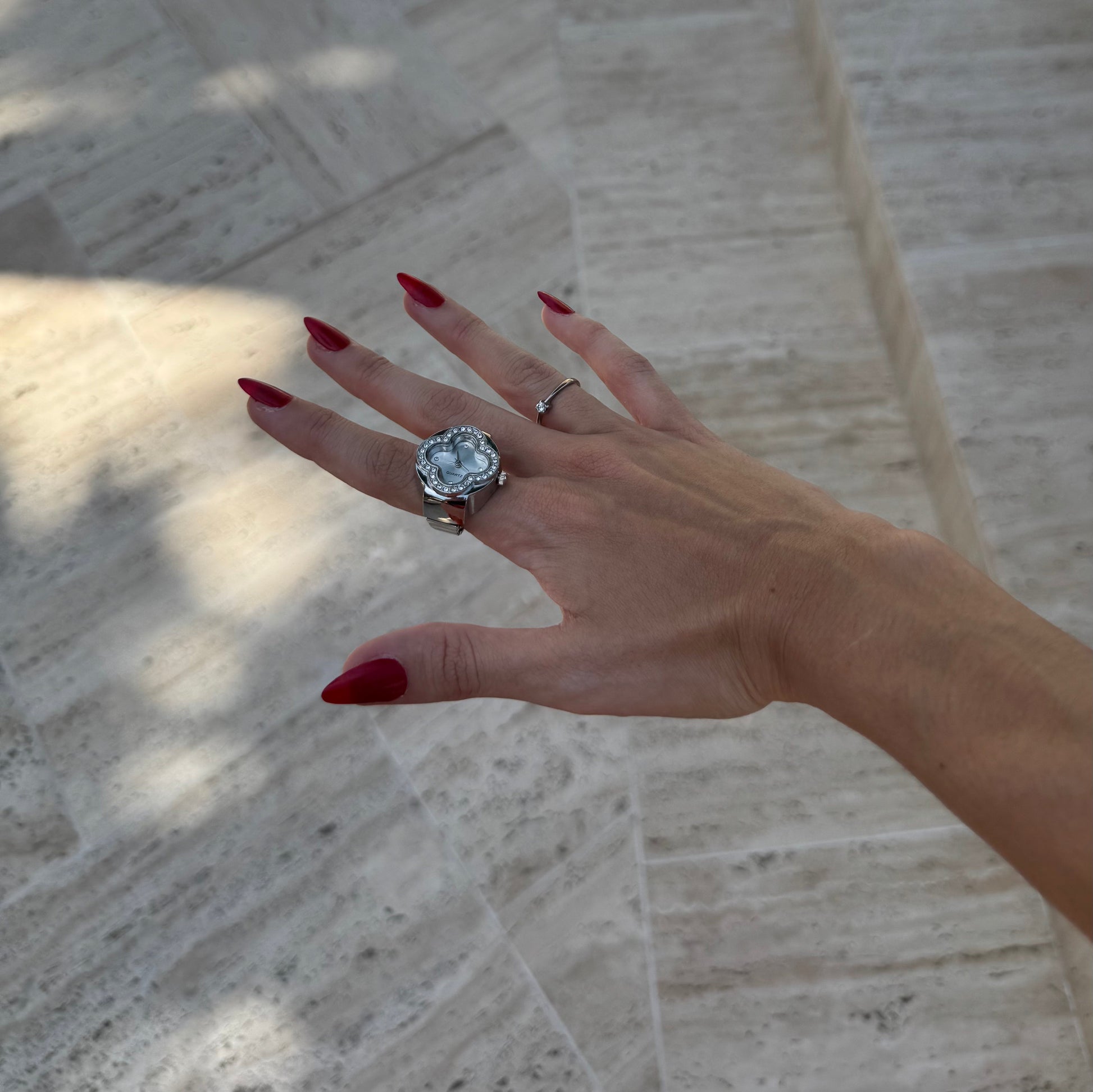 CLEEF ANILLO | PLATA BLANCO