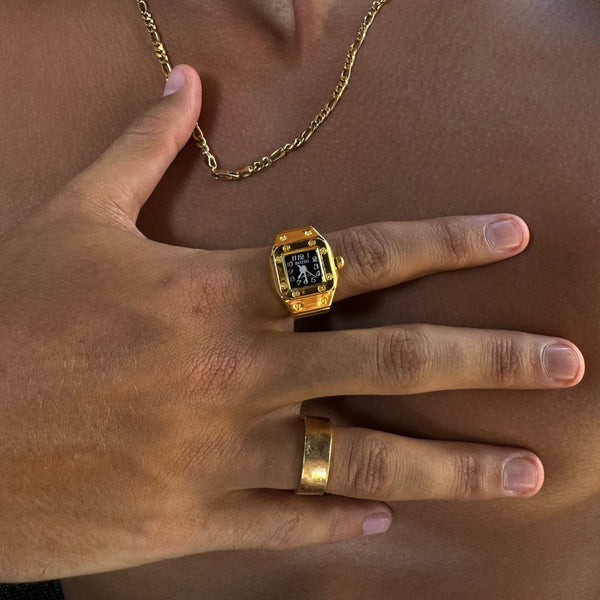 SANTOS ANILLO | ORO NEGRO