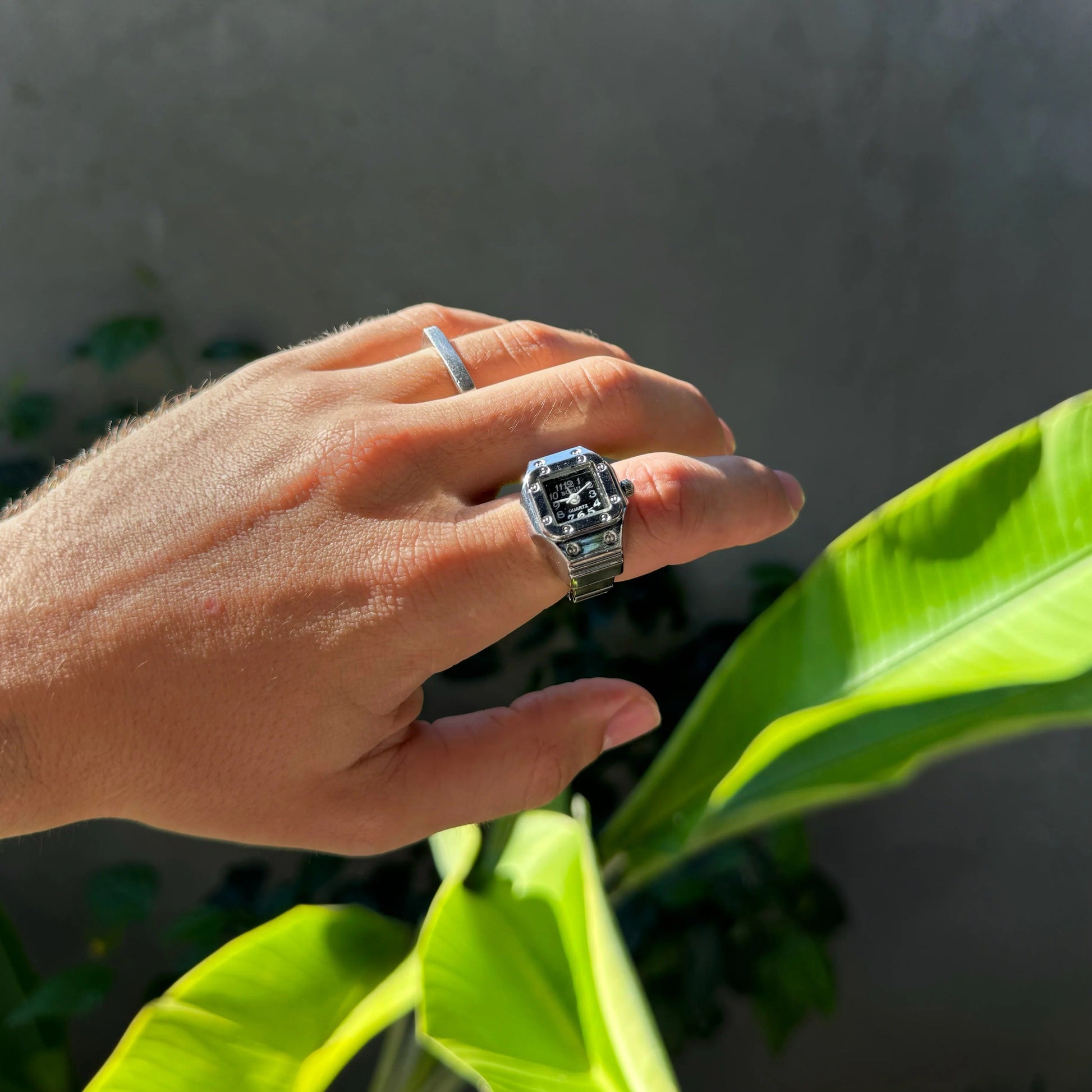 SANTOS ANILLO | PLATA NEGRO