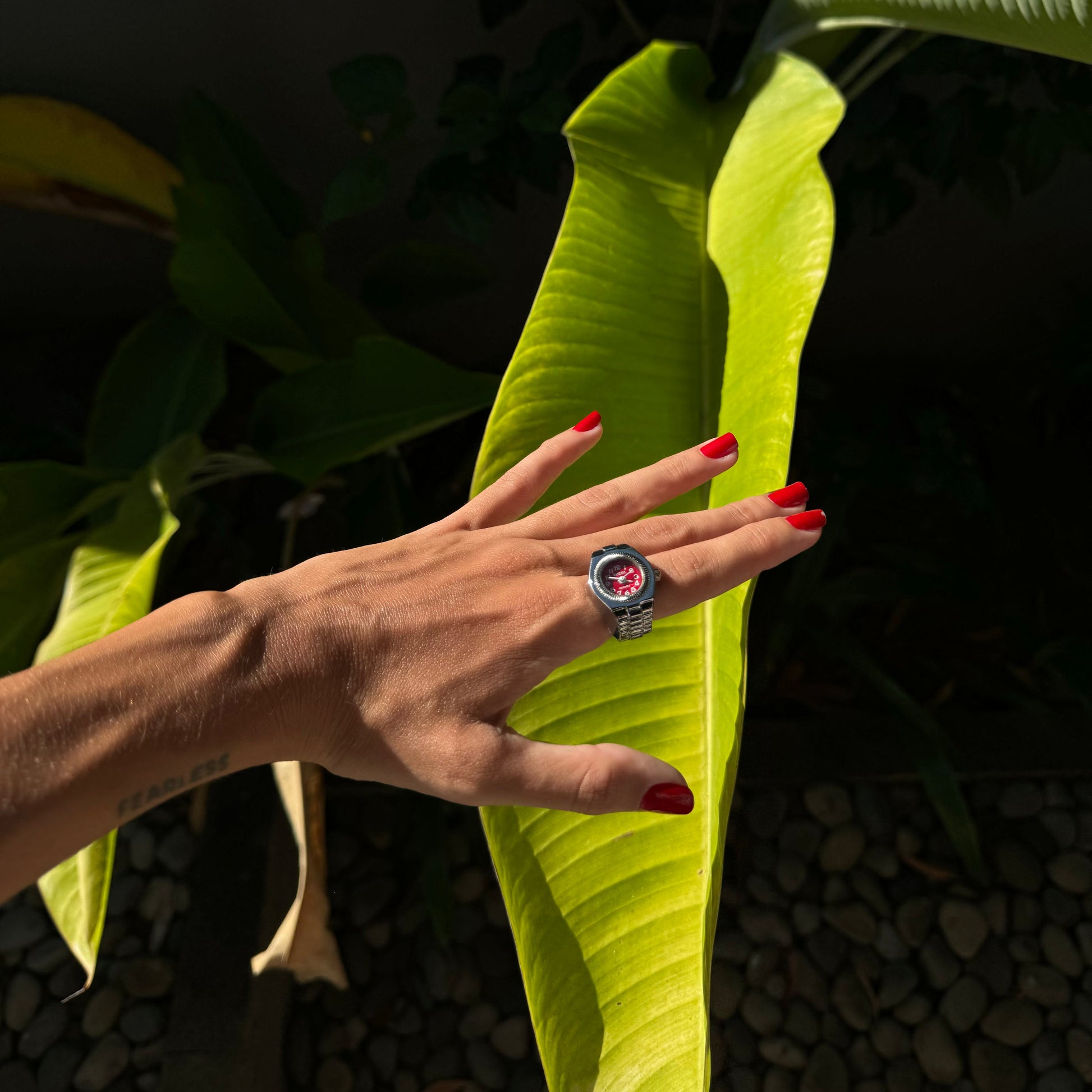MILANO ANILLO | PLATA ROJO